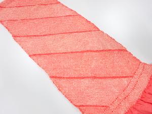 正絹　振袖用　絞り　帯揚げ